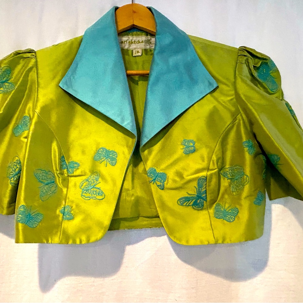 Arightcharlie Vintage Silk Shrug from UK size 12